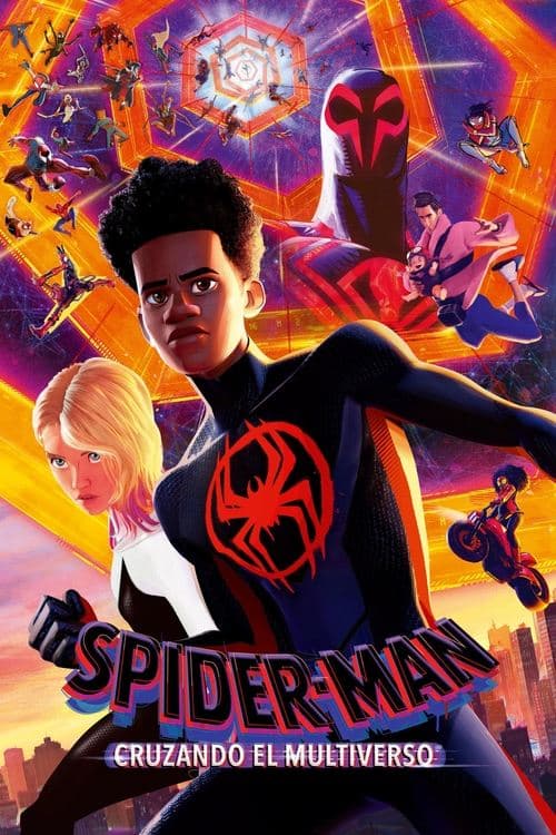 Cartel de Spider-Man: Cruzando el multiverso