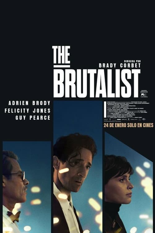 Cartel de The Brutalist