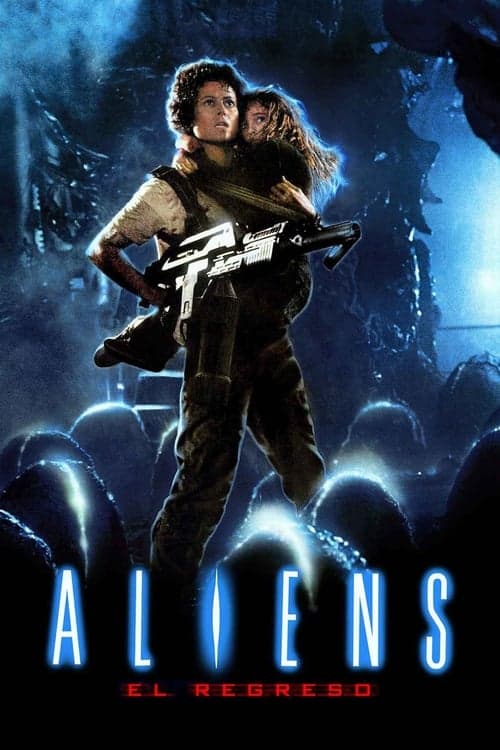 Cartel de Aliens: el regreso