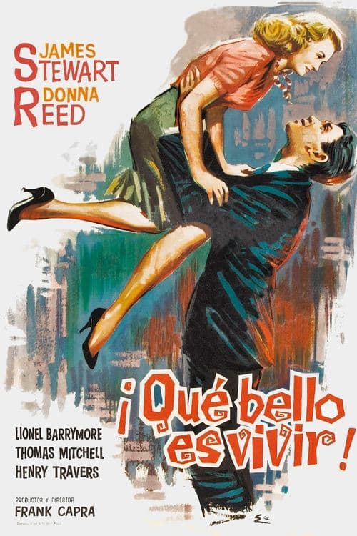 Cartel de Qué bello es vivir
