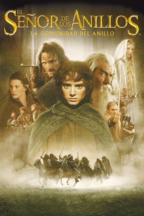 Cartel de El señor de los anillos: La comunidad del anillo
