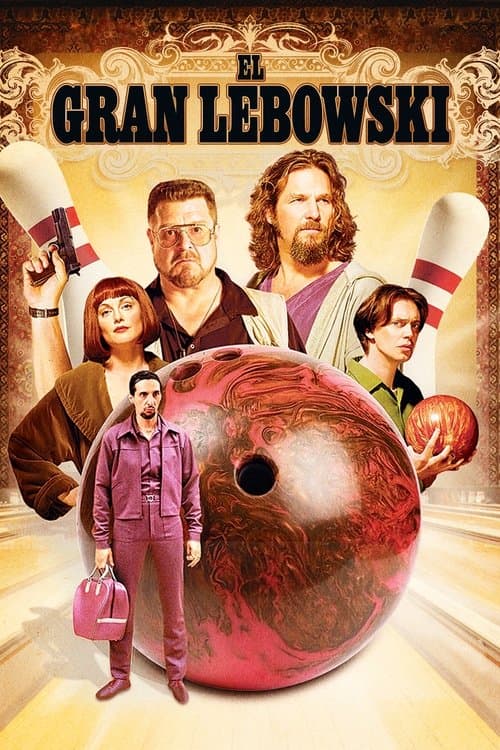 Cartel de El gran Lebowski