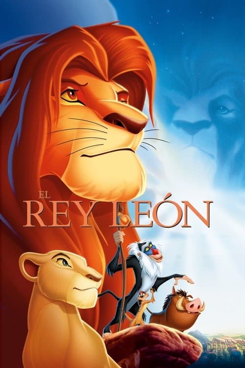 Cartel de El rey león