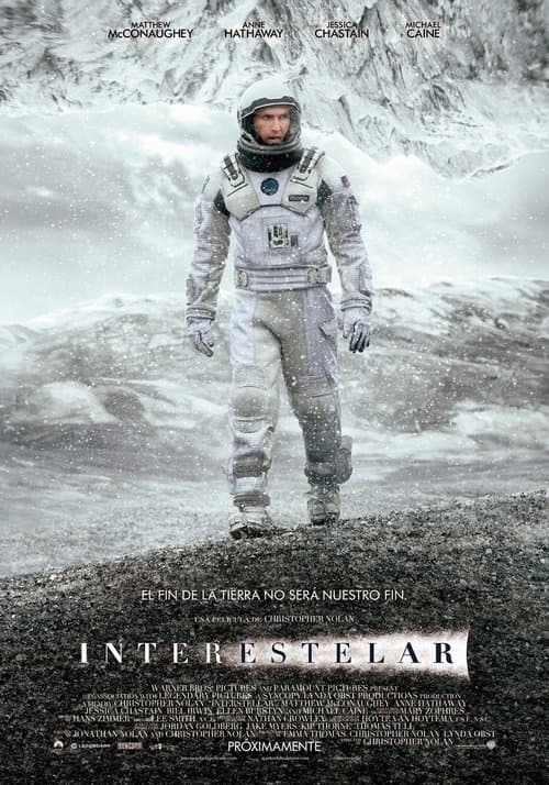 Cartel de Interstellar