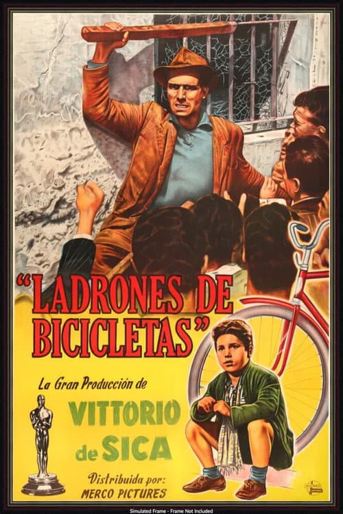 Cartel de Ladrón de bicicletas