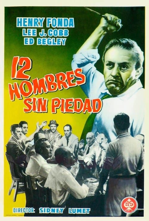 Cartel de Doce hombres sin piedad