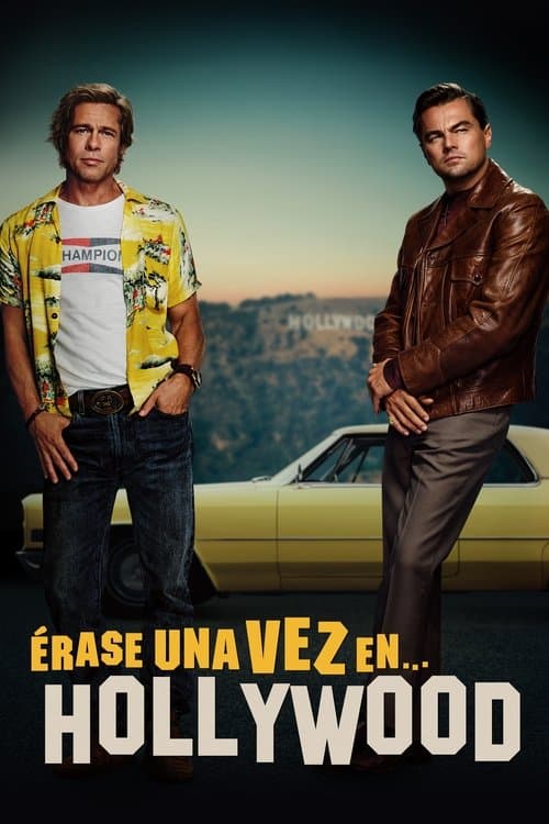 Cartel de Érase una vez en Hollywood