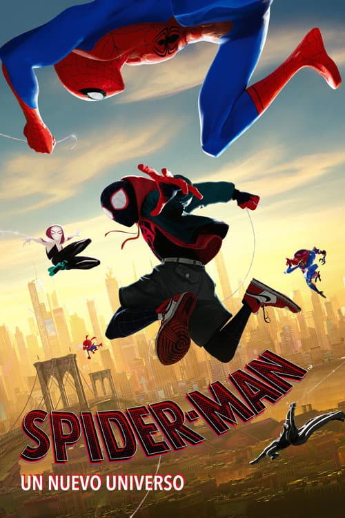 Cartel de Spider-Man: Un nuevo universo