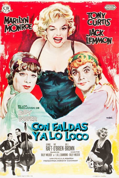 Cartel de Con faldas y a lo loco